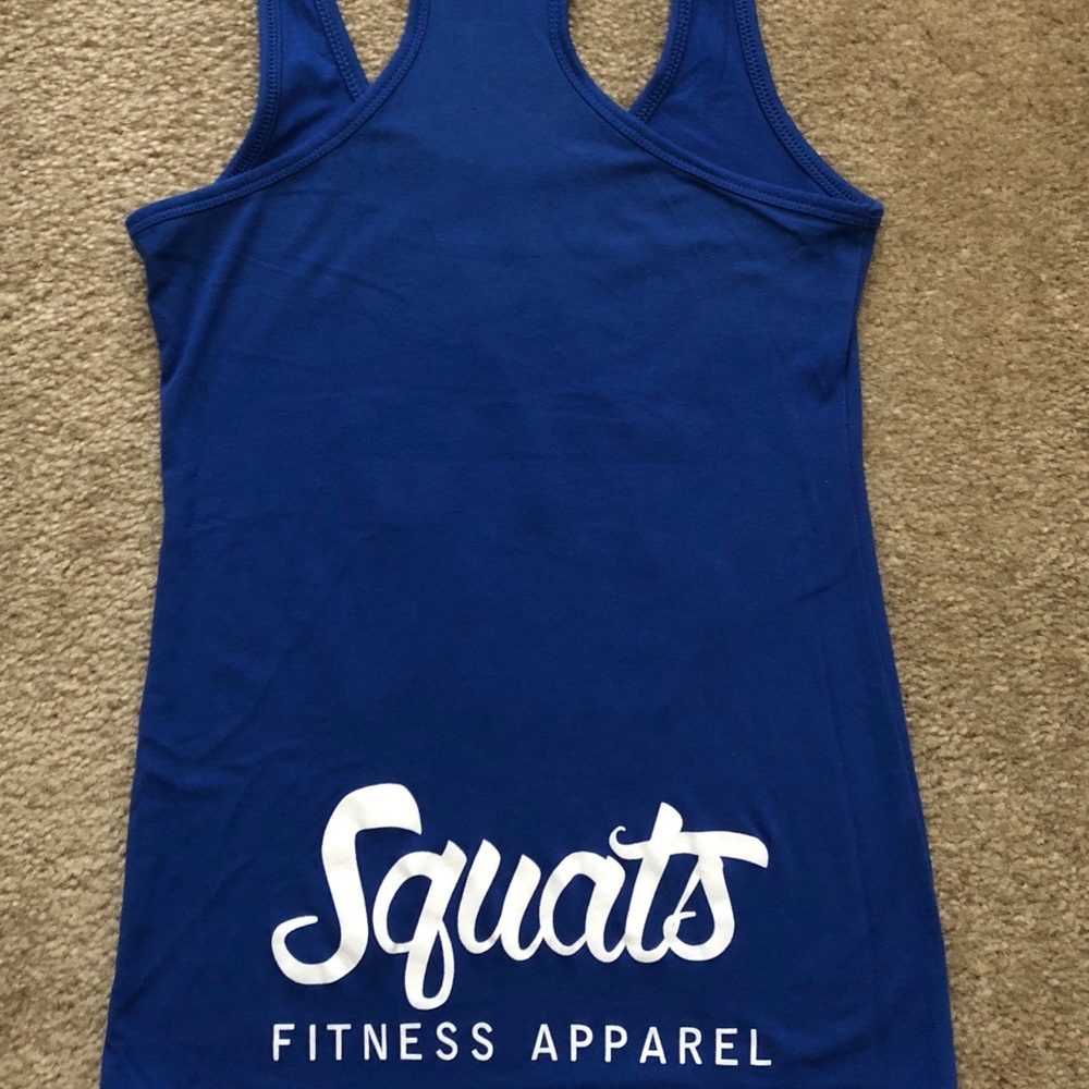 Small Blue Tank Top “One More Rep” 💪🏻 - Picture 2 of 3